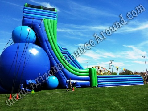 Giant water slide rental for events